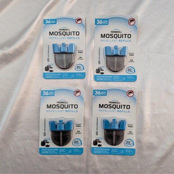 Thermacell Other - New Thermacell Mosquito Repellent Refills 36-Hour Refill Outdoor Set of 4
